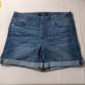 Liverpool Los Angeles The Short in Crestlake Denim